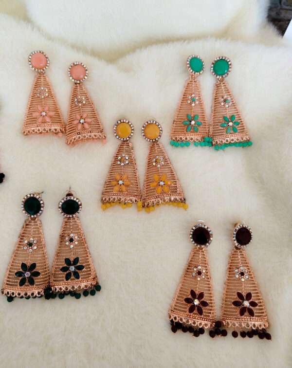all colours earrings